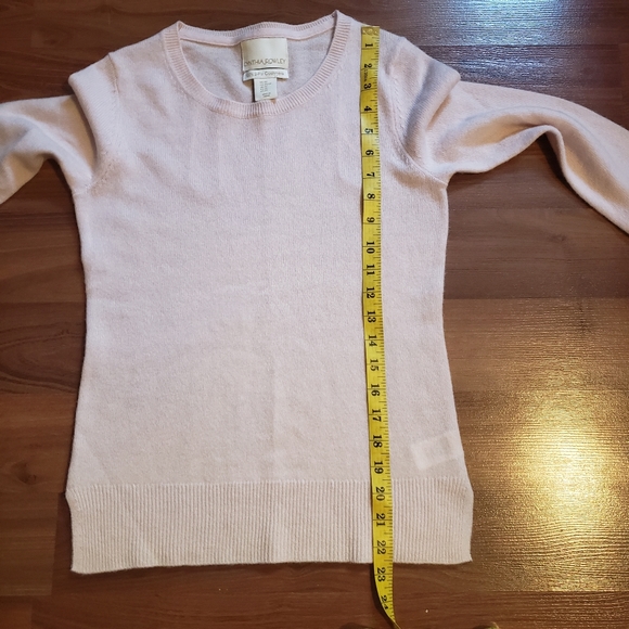 Cynthia Rowley 100% cashmere crew neck sweater size XS - Picture 10 of 12